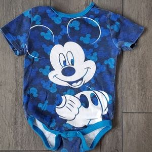 Mickey Mouse in Blues Onesie